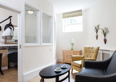 The Visitors' Lounge at Bromley Park Care Home.​