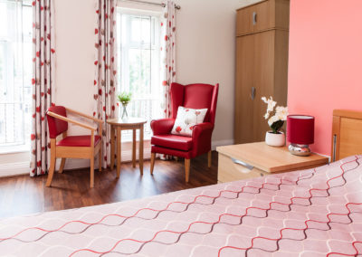 One of Bromley Park Care Home's Bedrooms.