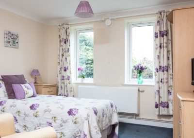 One of Sonya Lodge Residential Care Home’s Bedrooms