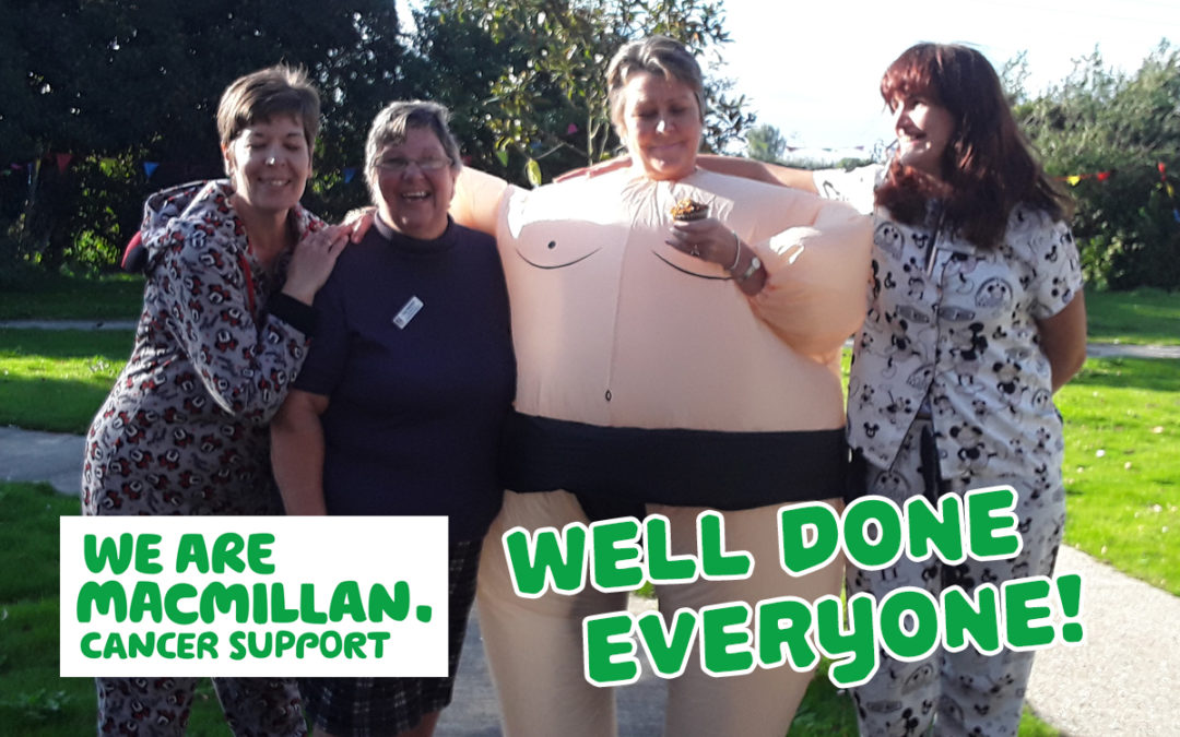 Fabulous fundraising for Macmillan Cancer Support