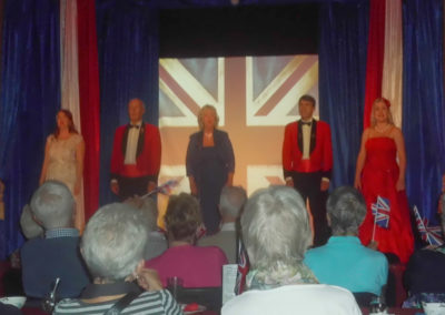 Woodstock Residential Care Home residents enjoying the musical show at the Blue Town Heritage Museum