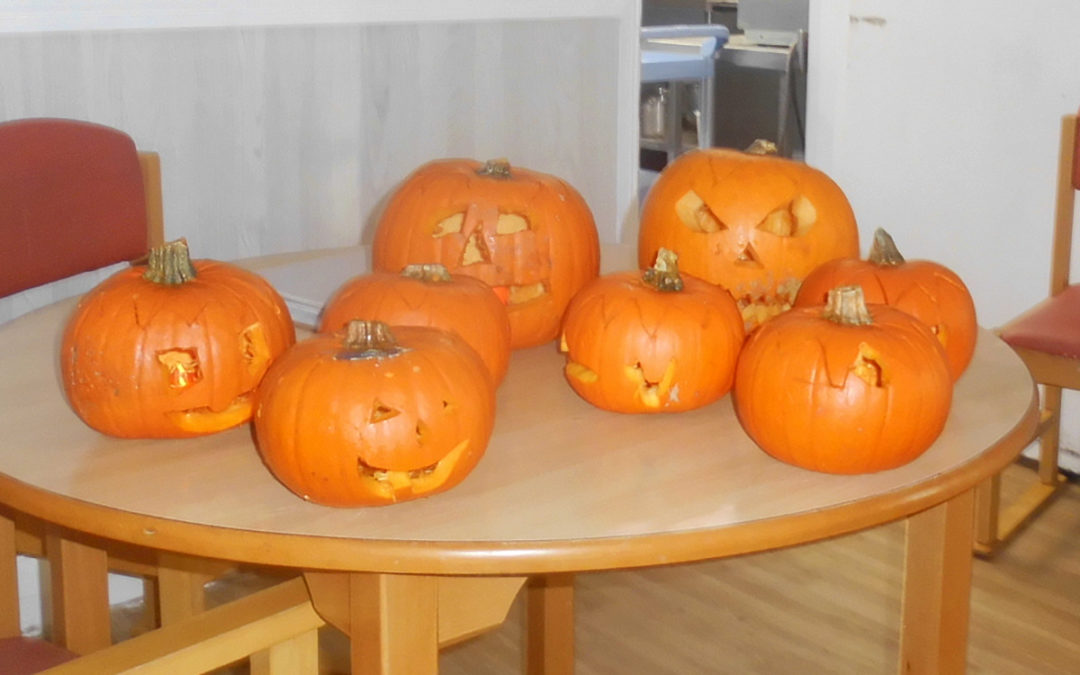 Perfect pumpkins at Woodstock Residential Care Home
