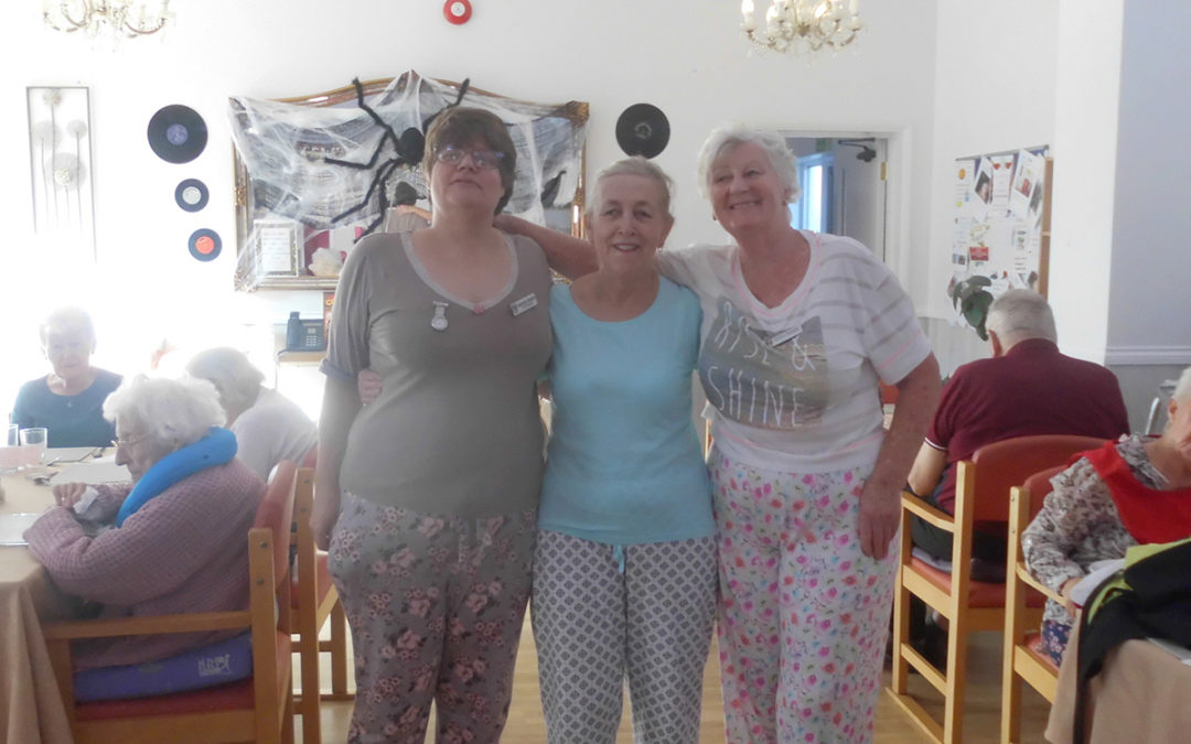 Pyjama Wednesday at Woodstock Residential Care Home
