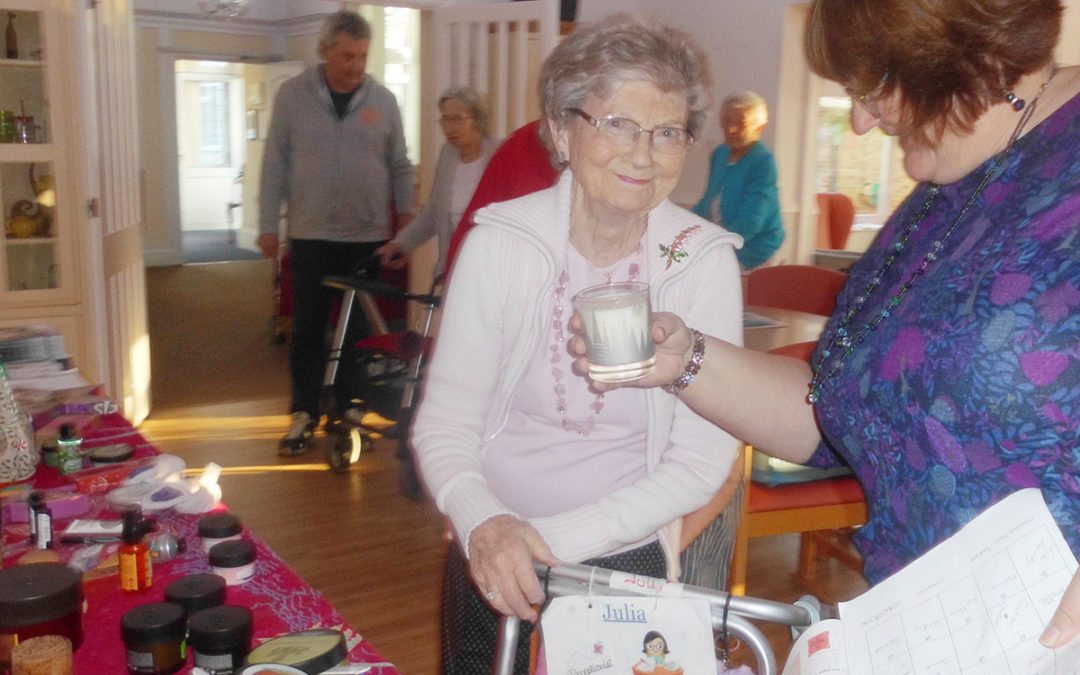 The Body Shop comes to Woodstock Residential Care Home