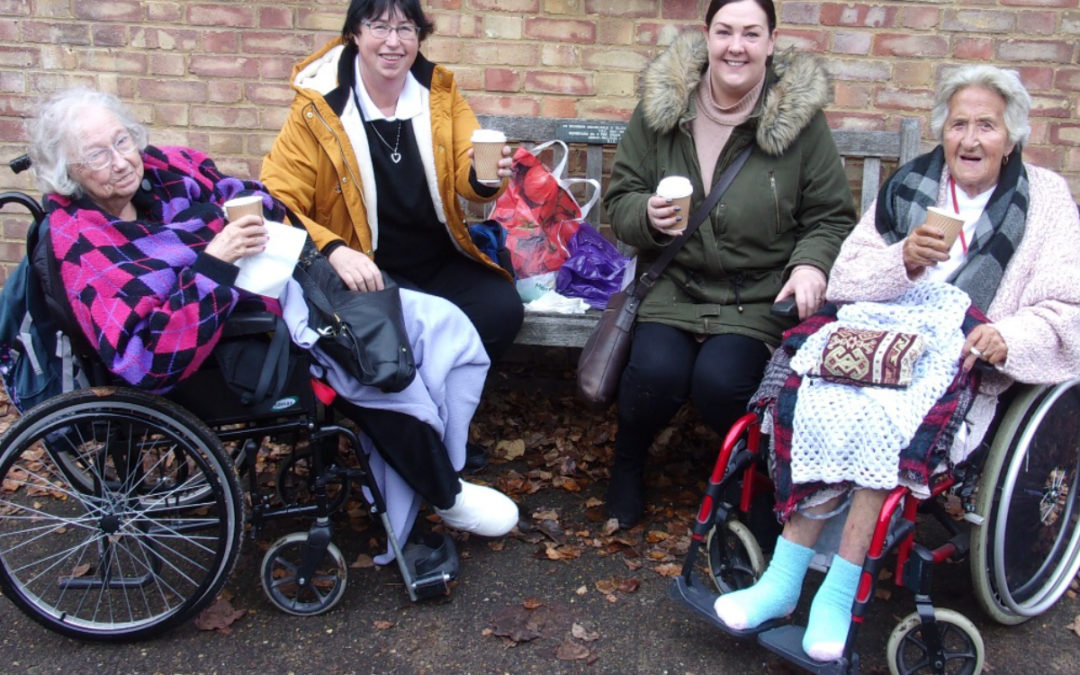 Loose Valley Care Home residents visit Friars Market