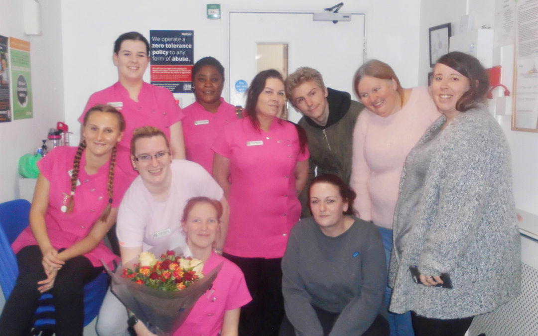 Farewell to Kirsty at Woodstock Residential Care Home