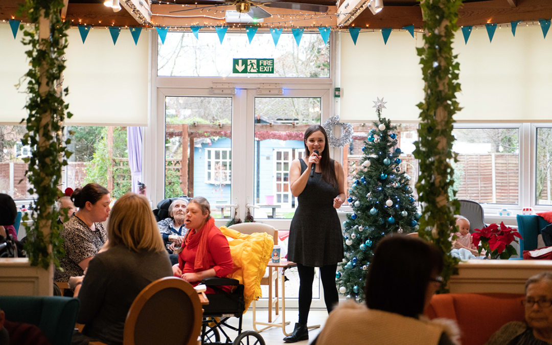 A cracking Christmas party at Bromley Park Care Home