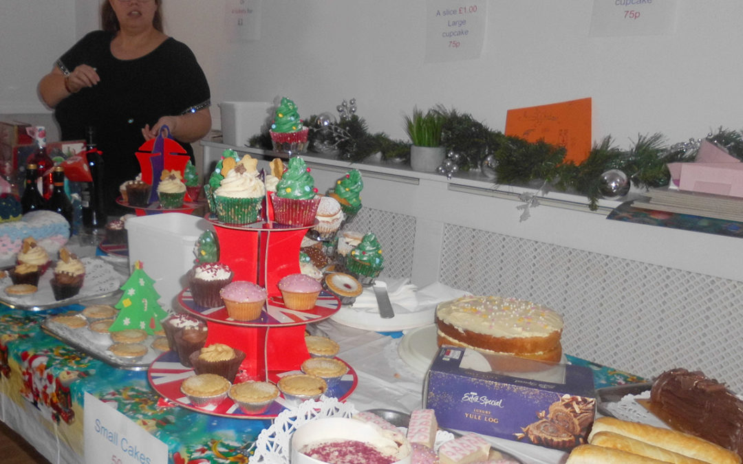 Christmas coffee morning at Woodstock Residential Care Home