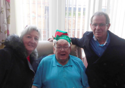 Christmas Day at Woodstock Residential Care Home (2 of 4)