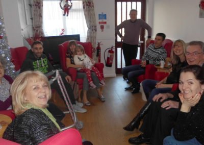 Christmas Day at Woodstock Residential Care Home (3 of 4)