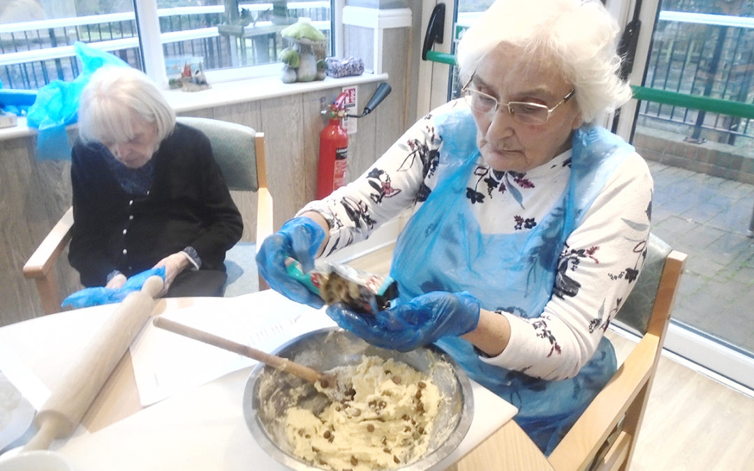 Cookie creations at The Old Downs Residential Care Home