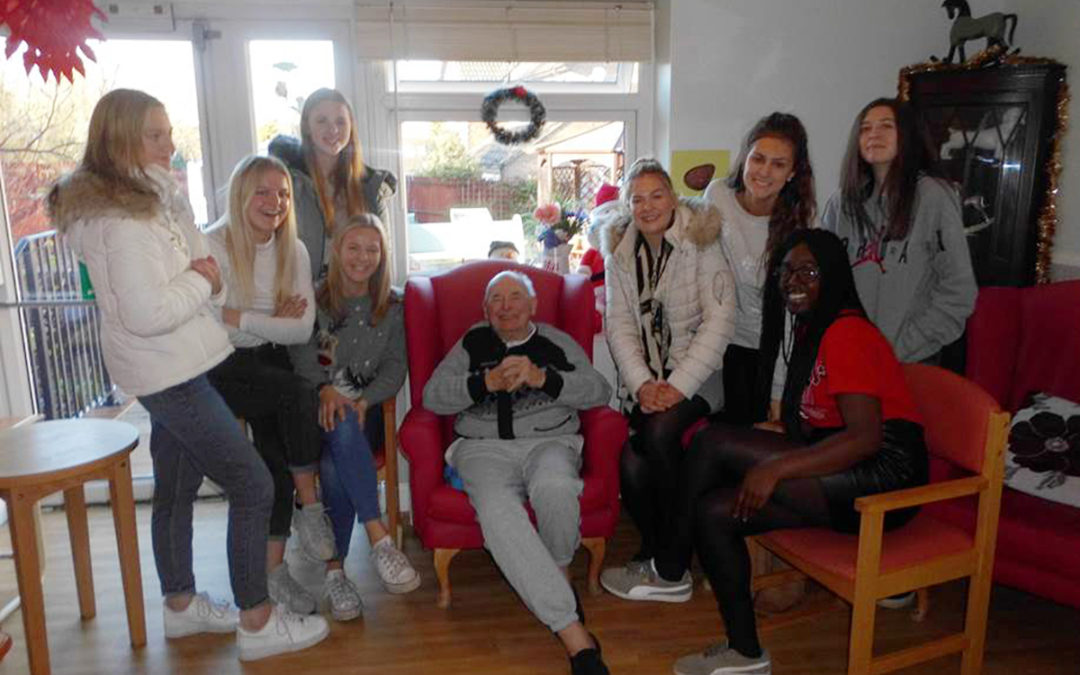 Woodstock Residential Care Home welcomes Highsted School students
