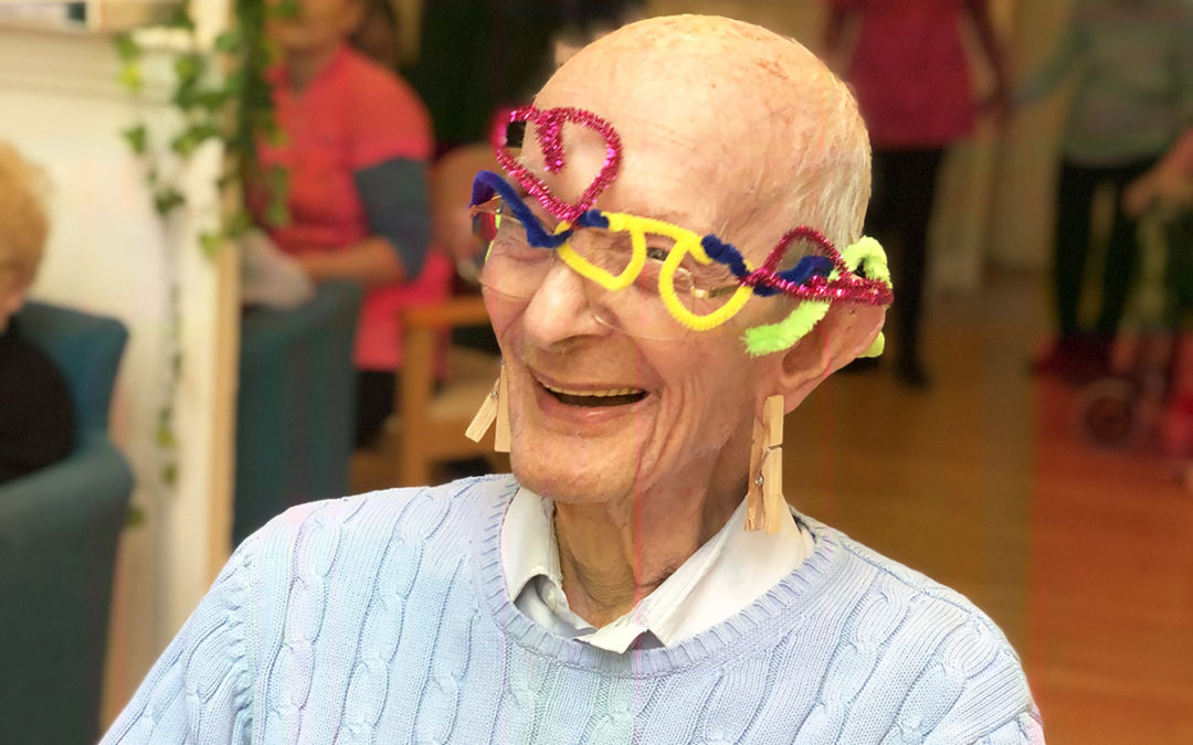 Freestyle arts and crafts at Bromley Park Care Home