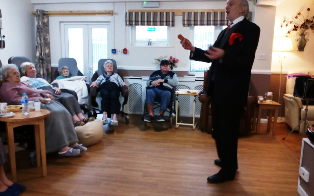 Magic times at Meyer House Care Home