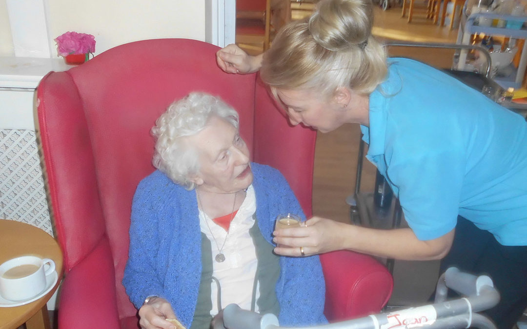 Movie afternoon at Woodstock Residential Care Home