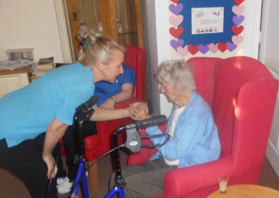 Movie afternoon at Woodstock Residential Care Home (2 of 3)