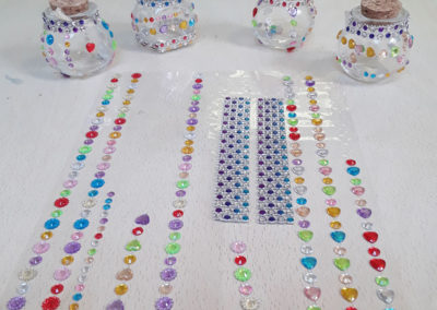 Lulworth House pretty beads for decorating trinket jars