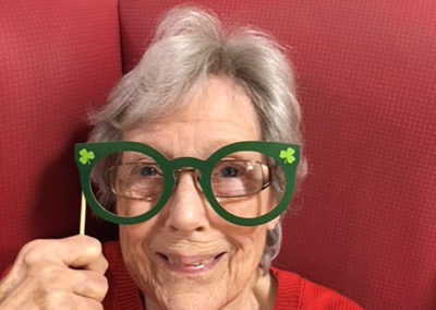 St Patrick's Day celebrations at Lulworth House Residential Care Home 9