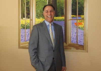 Care Home Manager Mario Taherian at Princess Christian Care Home