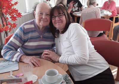 Residents and families at Woodstock Residential Care Home on Mother's Day 2019 (10 of 16)