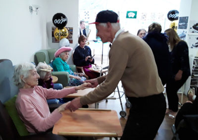 Bond themed Alzheimer’s Society fundraiser at Abbotsleigh Care Home 6