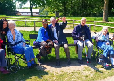 Lukestone Care Home residents outing to Capstone Farm Country Park 2