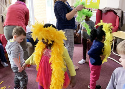 Cece Nursery children visit Lulworth House 1
