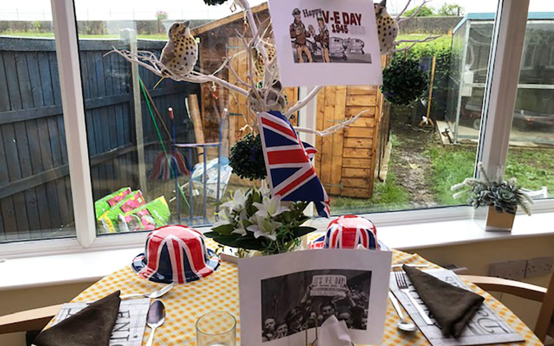 VE Day at Silverpoint Court Residential Care Home