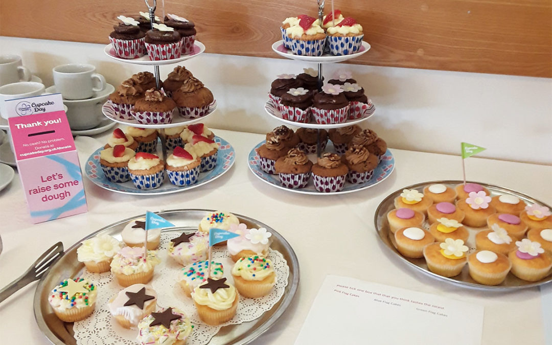 Cupcakes galore at Hengist Field Care Home