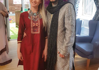 Bollywood theme day at Lukestone Care Home 2