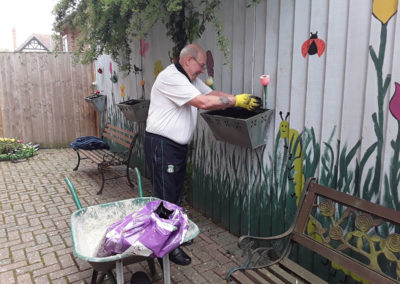 An Open Day for gardening at Lukestone Care Home 1