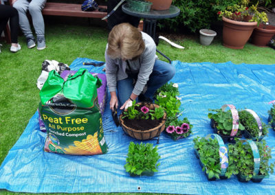 An Open Day for gardening at Lukestone Care Home 4