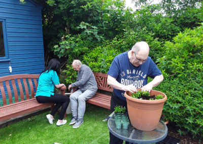 An Open Day for gardening at Lukestone Care Home 5