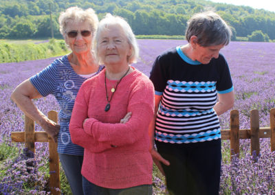 Sonya Lodge Residential Care Home ladies visit Castle Farm in Sevenoaks 4