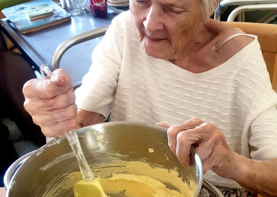 Baking cakes and cooking spuds at Lukestone Care Home 1 of 4