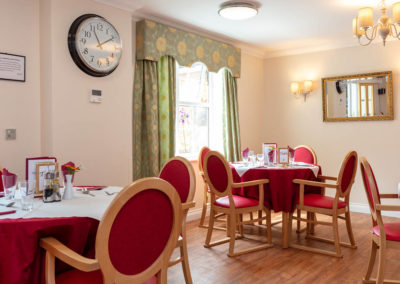 Dining Room in Princess Christian’s Pirbright Unit