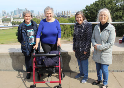 Sonya Lodge Residential Care Home ladies visit Greenwich Park 2