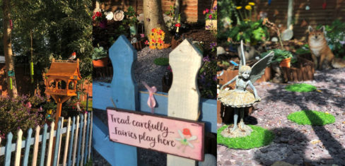 Bromley Park Care Home's beautiful Fairy Garden