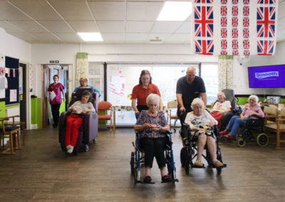Chair Sports Day at St Winifreds Care Home 1