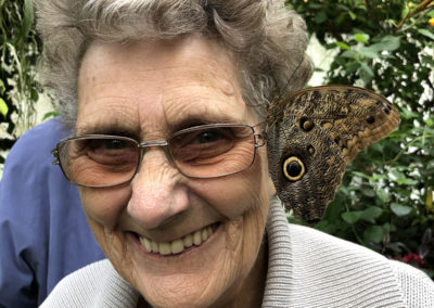 Sonya Lodge residents visit Hall Place Butterfly Jungle Experience 5