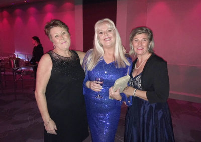 Christine Foster (centre) was a finalist for the Care Home Frontline Leader Award category
