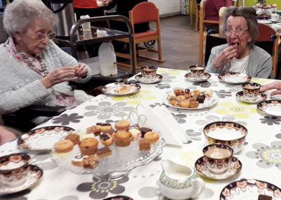 Guy Fawkes Day afternoon tea party at St Winifreds Care Home 3
