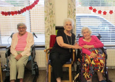 Remembrance Day celebrations at St Winifreds Care Home 6