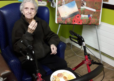 Remembrance Day celebrations at St Winifreds Care Home 8