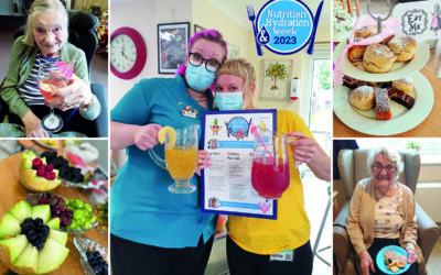 Nellsar Homes celebrate Nutrition and Hydration Week 2023