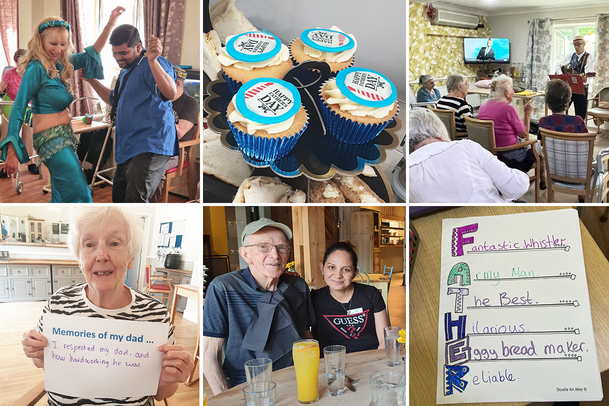 Residents across our Nellsar Homes enjoy Fathers Day fun
